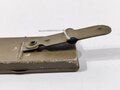 U.S. Army WWI, AEF small Trench Mirror, original paint, ca 12,5 x 4,5 cm, good condition