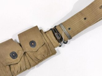 U.S. Army WWI, AEF Enlisted Garrison Belt M1917 with two...