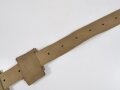 U.S. Army WWI, AEF Enlisted Garrison Belt M1917 with two rifle clip pockets for single M1903 clips, good condition