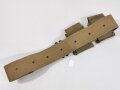 U.S. Army WWI, AEF Enlisted Garrison Belt M1917 with two rifle clip pockets for single M1903 clips, good condition