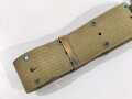 U.S. Army WWI, AEF M1912 pistol belt, "CAP KNUST T N.Y." MILLS, good condition, OD