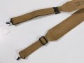 U.S. Army WWI, one part of Rifle man suspenders, Mills, dated Sept. 1918, vgc