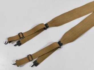 U.S. Army WWI, AEF M1907 Rifle man suspenders second...