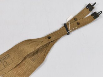 U.S. Army WWI, AEF M1907 Rifle man suspenders second pattern, "U.S. PROPERTY", Mills, vgc