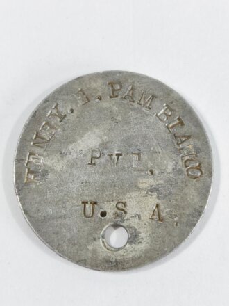 U.S. Army WWI, AEF "Dog Tag"