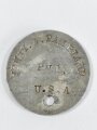 U.S. Army WWI, AEF "Dog Tag"