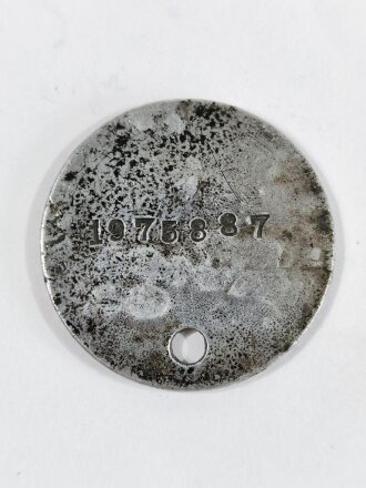 U.S. Army WWI, AEF "Dog Tag"