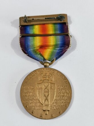 U.S. Army WWI, Victory Medal with "France" Bar, gc