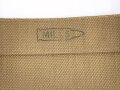 U.S. most likely WWI era Mills manufactured Haversack similar to British 1908 pattern.,"First Motor Corps Mass. State Guard"  Stamp,  29 x 25 x 5 cm, good condition