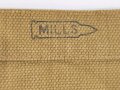 U.S. most likely WWI era Mills manufactured Haversack similar to British 1908 pattern.,"109. U.S. Inf"  Stamp,  29 x 25 x 5 cm, good condition