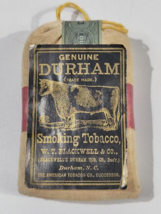 U.S. Pouch of "Genuine Durham" Smoking Tobacco,...