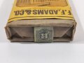 U.S. Pouch of "Peerless" Smoking and Chewing Tobacco, "F.F. Adams & Co.", sealed gc