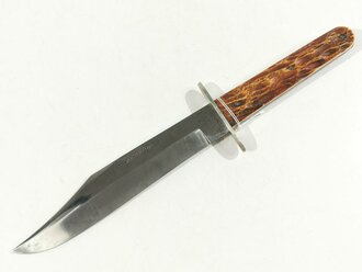 Bowie Knife with Bone handle shell, "Alfred Williams...