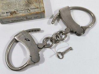 U.S. Police Pair of Handcuffs "The Mattatuck Hand...