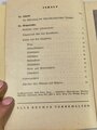 "Wegweiser für den Deutschen Soldaten durch das Protektorat Böhmen und Mähren", Walther Michalitschke, 63 Seiten mit Faltkarte, 1940, gebraucht, DIN A5