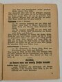 "Ich koche zeitgemäß! Nützliche Winke und wichtige Rezepte für die deutsche Hausfrau", Hans Ewers, 30 Seiten, 1939, gebraucht, DIN A5