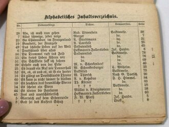 "Vaterlandslieder!", J. Diehl, 92 Seiten, vor 1918, gebraucht, DIN A5