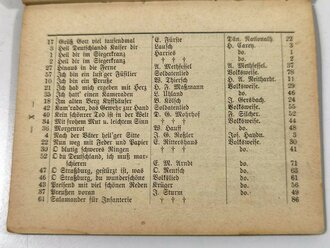 "Vaterlandslieder!", J. Diehl, 92 Seiten, vor 1918, gebraucht, DIN A5