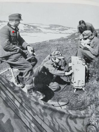 "Narvik im Bild. Deutschlands Kampf unter der Mitternachtssonne", Gerd Böttger, 151 Seiten, 1941, gebraucht, DIN A4