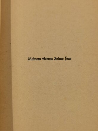 "Vater aller Dinge. Ein Buch des Krieges", Zentralverlag der NSDAP, Kurt Eggers, 80 Seiten, 1943, Einband vollständig abgelöst, gebraucht, DIN A5