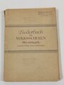 "Liederbuch für Volksschulen. Westmark. Gauteil Pfalz und Lothringen", Teil 2, Rudolf Vollnhals, 152 Seiten, 1942, Einband beschädigt, gebraucht, DIN A5