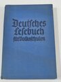 "Deutsches Lesebuch für Volksschulen", Band 4, Dobbeck/Zechner, 320 Seiten, 1940, gebraucht, DIN A4