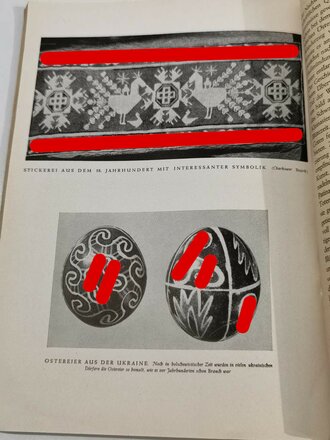 "Was uns bewegt. Fragen der Weltanschauung, Politik, Geschichte und Kultur", 8. Heft, Tornisterschrift für Offiziere der Wehrmacht, OKW, 72 Seiten, 1943, gebraucht, DIN A5