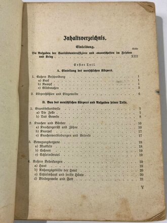"Unterrichtsbuch für Sanitätsoffiziere und...
