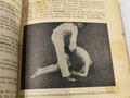 "Unterrichtsbuch für Sanitätsoffiziere und -mannschaften", 430 Seiten, 1939, Wasserschaden, Einband lose, Buchrücken verfärbt, sehr stark gebraucht, DIN A5