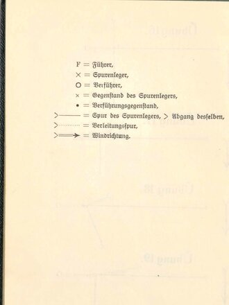 Handbuch "Die Ausbildung des Hundes zur Spurenreinheit, R. Blunk,1926,  gebraucht, DIN A5