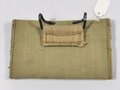 U.S. WWI, AEF Pouch M1910 for First Aid Packet first pattern, "R.I.A. 1918", ca. 8 x 13 cm, vgc