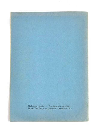 "Schlüssel und Erläuterungen zum Lesen der Kartenzeichen...", M. Damuß, ohne Jahr, gebraucht, DIN A5