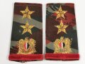 Syrian Arab Army (SAA), Pair of Colonel Shoulder Rank Insignia, used gc