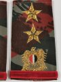 Syrian Arab Army (SAA), Pair of Colonel Shoulder Rank Insignia, used gc