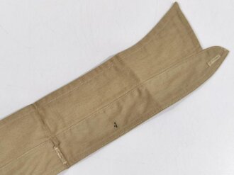 British WWII, Detachable Collar for Khaki Shirt, Size 4, ca. 7 x 43 cm, vgc