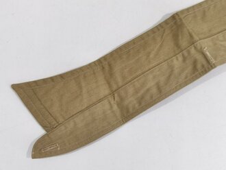 British WWII, Detachable Collar for Khaki Shirt, Size 4, ca. 7 x 43 cm, vgc