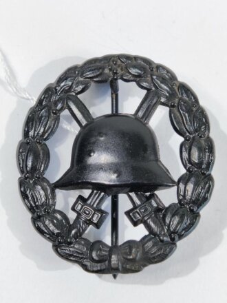 1.Weltkrieg, Verwundetenabzeichen schwarz, durchbrochene Ausführung, Eisen lackiert