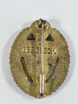 N.S. Reichskriegerbund , goldene Ehrennadel für 50...