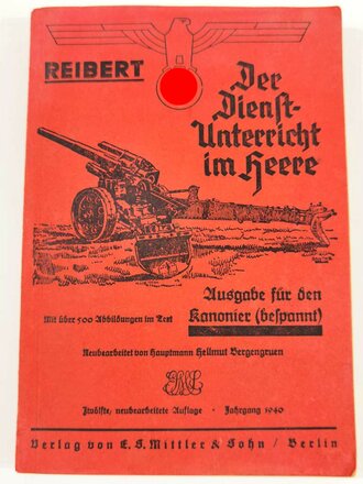 "Reibert für den Kanonier ( bespannt)" Jahrgang 1940