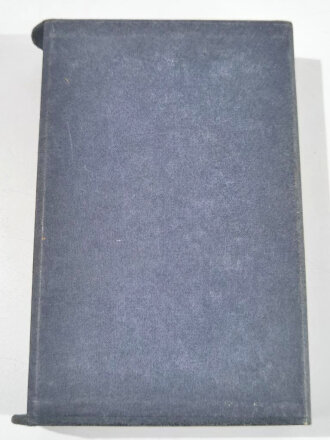 Adolf Hitler " Mein Kampf" Hochzeitsausgabe mit Goldschnitt von 1940 mit Widmung der Gemeinde Viernheim,  im Schuber, sehr guter Zustand