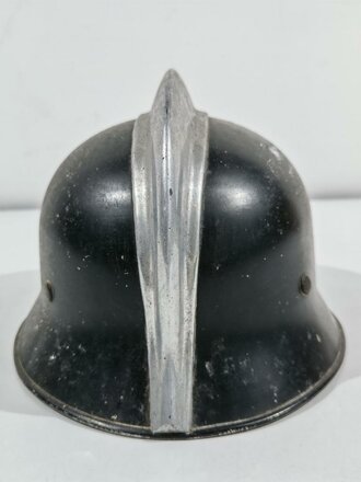 Feuerwehr III.Reich, Leichtmetallhelm, ungereinigtes Stück