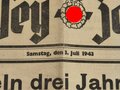 "Deutsche Guernsey Zeitung", Nummer 306 Samstag, den 3.Juli 1943