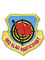 U.S. Air Force "Red Flag Participant" flight jacket patch