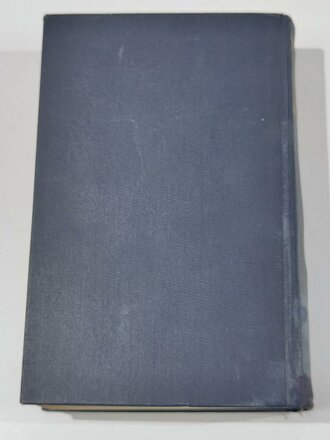 Adolf Hitler "Mein Kampf" blaue Ganzleinenausgabe von 1942, leichter Wasserschaden am Buchrücken