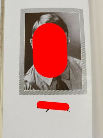 Adolf Hitler "Mein Kampf" Hochzeitsausgabe der Stadt Koblenz von 1940, im Schuber