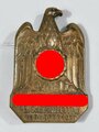Massives Metallabzeichen Reichsparteitag Nürnberg 1933