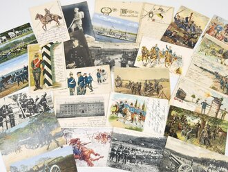 Kaiserreich, Konvolut von 28 Ansichtskarten