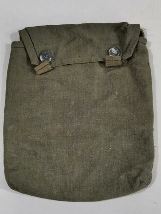 Tasche für die Gasplane der Wehrmacht, getragenes...