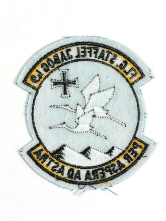 Bundeswehr, Luftwaffe, Abzeichen, Jagdbombergeschwader 49 (JaboG 49) "Flg. Staffel/Per aspera ad astra"