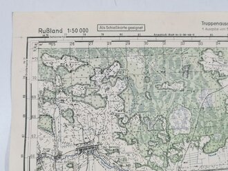 Truppenkarte Rußland 1:50000 " Utorgosch"...